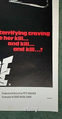 FRIGHTMARE (1974) original UK quad movie poster ROLLED UNFOLDED Cannibal Horror