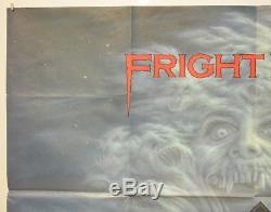 FRIGHT NIGHT (1985) Original Cinema Quad Movie Poster Roddy McDowell