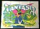 Fantasia Original Quad Movie Poster 1940 Walt Disney Bald Mountain 1976 Rr