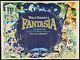 Fantasia Original Quad Movie Poster Walt Disney Rr