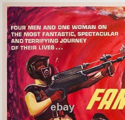 Fantastic Voyage 1966 UK Quad Film Poster, Beauvais Orson & Welles Posters