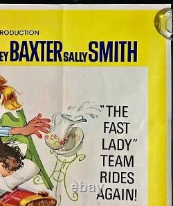Father Came Too ORIGINAL Quad Movie Poster James Robertson Justice 1964