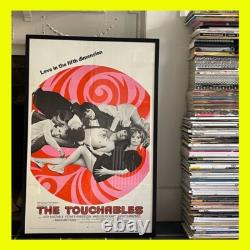 Film Movie Poster Framed Original MID Century Pop Art The Touchables 1968