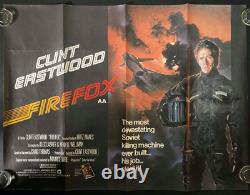 FireFox Original Quad Movie Cinema Poster Clint Eastwood 1982