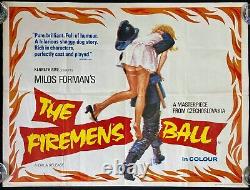 Firemen's Ball Original Quad Movie Poster Milos Forman 1967