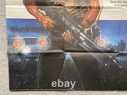First Blood Rambo Original UK Cinema 30x40 Quad Movie Poster. Stallone