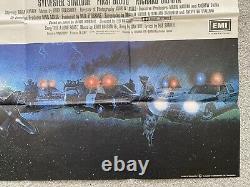 First Blood Rambo Original UK Cinema 30x40 Quad Movie Poster. Stallone