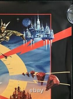 Flash Gordon 40th Anniversary Rerelease Original Quad Movie Poster