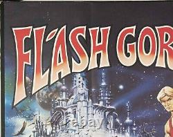 Flash Gordon Original Quad Movie Cinema Poster Brian Blessed 1980