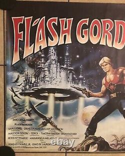 Flash Gordon Original UK Movie Quad (1980)