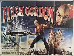 Flash Gordon UK British Quad (1980) Original Film Poster