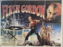 Flash Gordon UK British Quad (1980) Original Film Poster