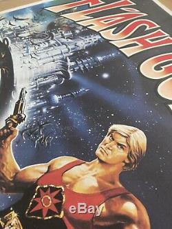 Flash Gordon UK British Quad LINEN BACKED (1980) Original Film Poster