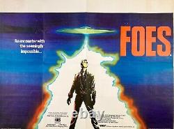 Foes Original Movie Quad Poster 1977 John Coats Jane Wiley Alan Blanchard