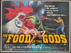 Food Of The Gods (1976) Original vintage UK quad movie poster