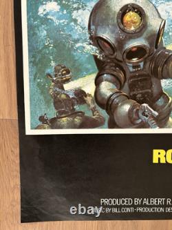 For Your Eyes Only (1981), James Bond, Original British Quad Movie Poster