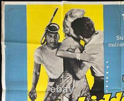 Forbidden Island Original Quad Movie Poster Jon Hall Charles B. Griffith 1959