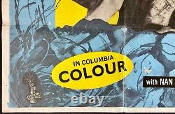 Forbidden Island Original Quad Movie Poster Jon Hall Charles B. Griffith 1959