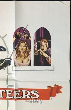Four Musketeers Original Quad Movie Poster Oliver Reed Chantrell 1974