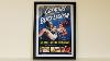 Framing My Julia Adams Autographed Creature From The Black Lagoon Movie Poster Up In The Booth