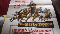 Frank Mcarthy Dirty Dozen uk posters 30x40 original and double crown