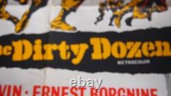 Frank Mcarthy Dirty Dozen uk posters 30x40 original and double crown