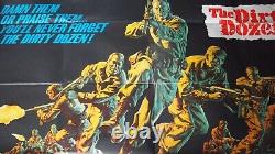 Frank Mcarthy Dirty Dozen uk posters 30x40 original and double crown