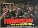 Frankenstein And The Monster From Hell Linen Backed Uk Quad Film Poster (1974)