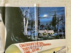 Friday the 13th Original 1980 Movie Quad Poster Betsy Palmer Adrienne King