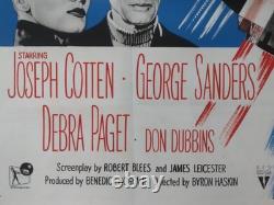 From the Earth to the Moon original movie 1958 poster UK quad