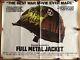 Full Metal Jacket-original British Quad Cinema Movie Poster, Stanley Kubrick