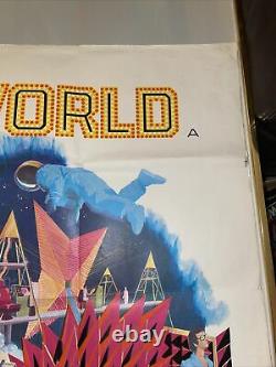 Future World Original Uk Movie Quad Film Poster 1976 Peter Fonda Blythe Danner