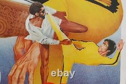 GAME OF DEATH, Bruce Lee vintage U. K. One sheet movie poster original 1978
