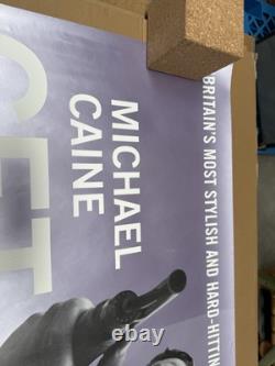GET CARTER (1971) CINEMA QUAD POSTER / 1999 re-release 100% ORIGINAL