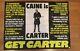 Get Carter (1971) Original Uk Quad Movie / Film / Cinema Poster Rare Style