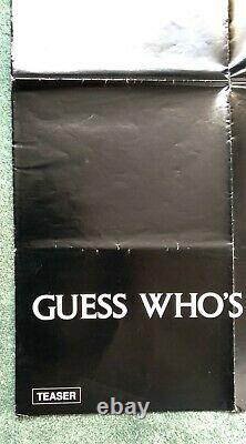 GHOSTBUSTERS 2 (1989) rare original UK Christmas teaser cinema quad movie poster