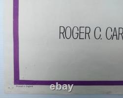 Gambit Original Uk Quad Movie Poster 1966 Michael Caine