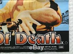 Game Of Death Original Movie Quad Poster 1978 Bruce Lee Kung Fu