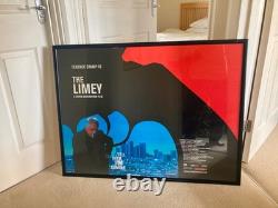 Genuine Quad Cinema Poster The Limey Steven Soderbergh Terence Stamp 1999 Framed