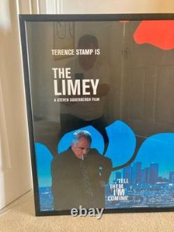 Genuine Quad Cinema Poster The Limey Steven Soderbergh Terence Stamp 1999 Framed