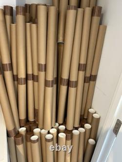 Genuine UK Cinema Posters Approx 600 Quads/150 One Sheets Incl Tubes/End Caps