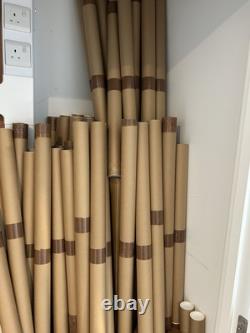 Genuine UK Cinema Posters Approx 600 Quads/150 One Sheets Incl Tubes/End Caps