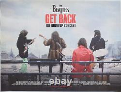 Get Back The Rooftop Concert UK Quad and One Sheet Original Poster Bundle