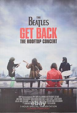 Get Back The Rooftop Concert UK Quad and One Sheet Original Poster Bundle