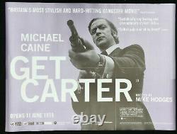 Get Carer Original Quad Movie Poster BFI 1999 RR Michael Caine