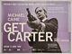 Get Carter 1999 Bfi Release Original Uk Quad Film Poster Michael Caine
