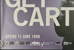 Get Carter ORIGINAL Quad Film Cinema Poster Michael Caine Mike Hodges 1999RR