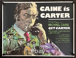 Get Carter, UK Quad Poster 1971 (linen Backed)