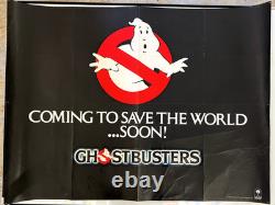 Ghostbusters (1984), Original Cinema Uk Quad Poster (30x40)