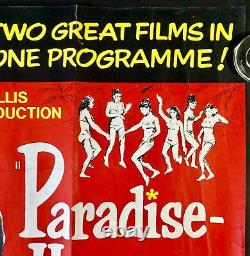 Girls Girls Girls / Paradise Hawaiian Style Original Quad Movie Poster Elvis